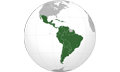 Latin America map